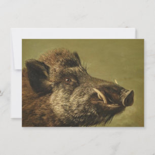 Boar's Head Card