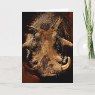 Boars love me if you can holiday card