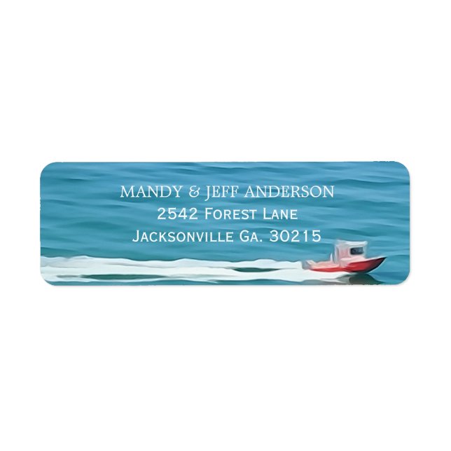 Boat Address Labels (Front)