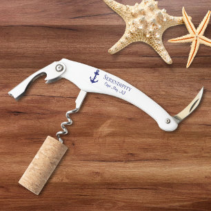 Boat Anchor Personalised Corkscrew