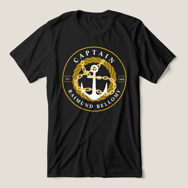 Boat Anchor Tri-Blend Shirt (Design Front)