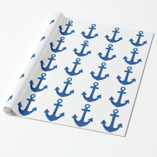 Boat Anchor Wrapping Paper