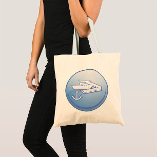 Boat And Anchor Tote Bag