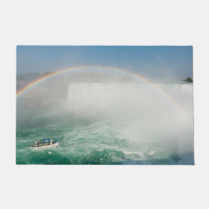 Boat and Horseshoe Falls from Niagara Falls Doormat