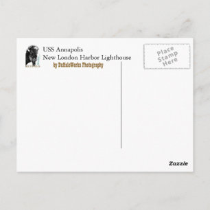 Boat and Lighthouse Postcard