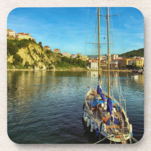 Boat Approaching Shore Agropoli Coaster