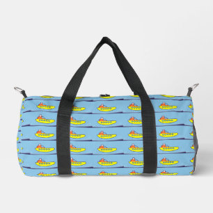 Boat at sea duffle bag