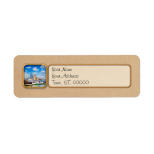 Boat - Balitimore, MD - Steam tug Baltimore 1906 Return Address Label