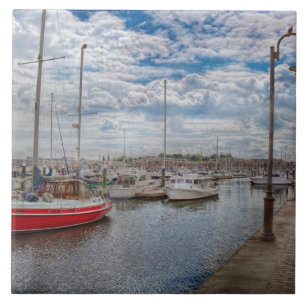 Boat - Baltimore, MD - One fine day in Baltimore Ceramic Tile