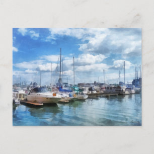 Boat Basin Fells Point Postcard