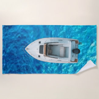 BOAT BEACH TOWEL
