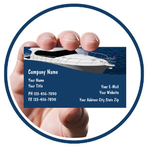 Boat Business Cards