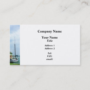 Boat By Oyster Shack Business Card