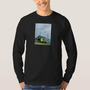 Boat By Oyster Shack T-Shirt