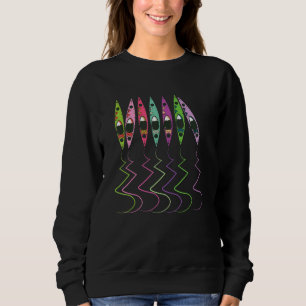 Boat Canoeing Kayaking Paddling Rowing Kayak Sweatshirt
