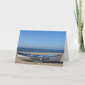 Boat * Cape May, NJ Card