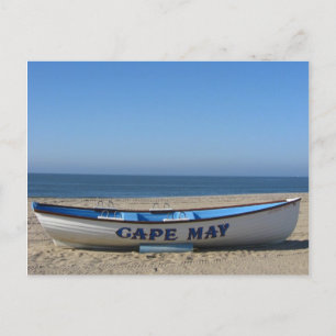 Boat * Cape May, NJ Postcard