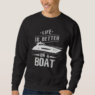 Boat Captain Boater Sweatshirt