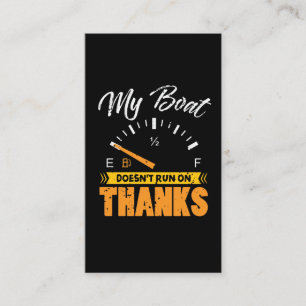 Boat Captain Boating Lake Sea Pontoon Business Card