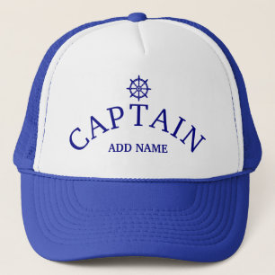 Boat Captain (Personalise Captain's Name) Trucker Hat