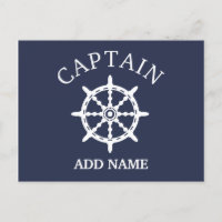 Boat Captain (Personalize Captain's Name)