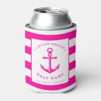 Boat Captain's Anchor Hot Pink