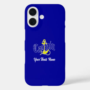 Boat captain's iPhone 16 case