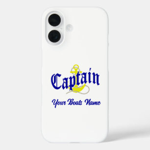 Boat captain's iPhone 16 case