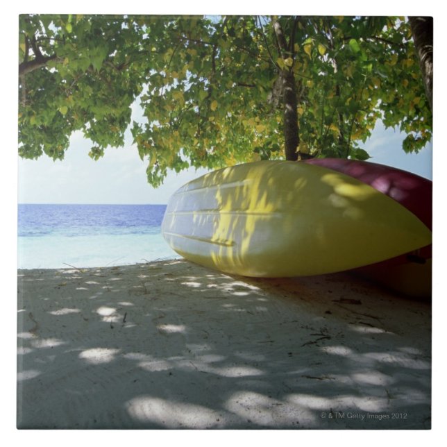 Boat Ceramic Tile (Front)