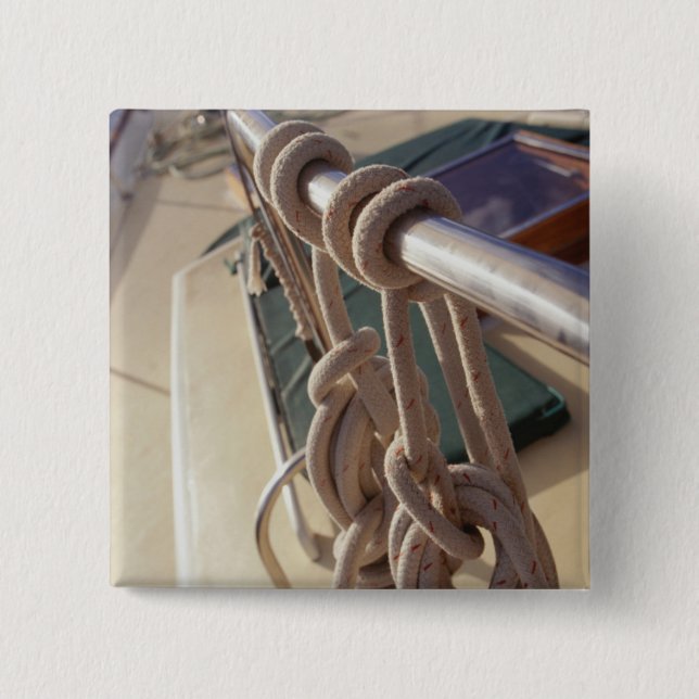 Boat Deck 15 Cm Square Badge (Front)