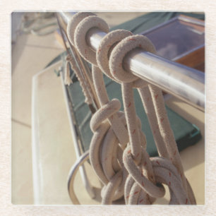 Boat Deck Glass Coaster