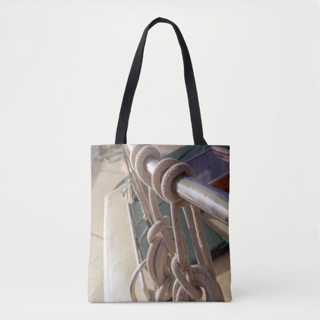 Boat Deck Tote Bag (Front)