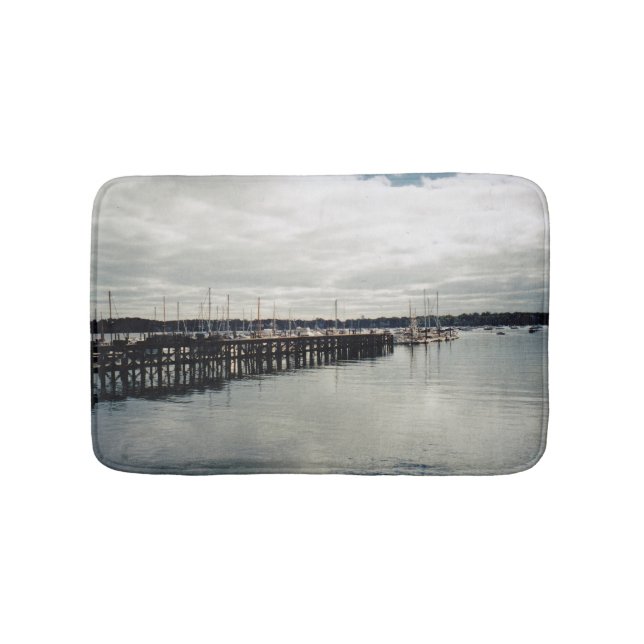 Boat Dock Bath Mat (Front)