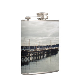 Boat Dock Hip Flask