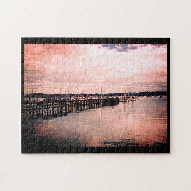 Boat Dock  Jigsaw Puzzle (Horizontal)