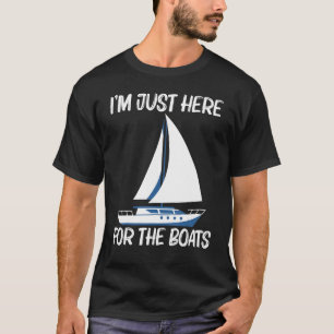 Boat For Men Women Sailing Trip Travel T-Shirt