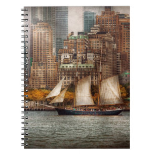 Boat - Governors Island, NY - Lower Manhattan Notebook
