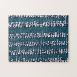 Boat Harbour Aerial Jigsaw Puzzle