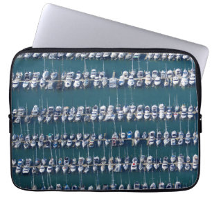 Boat Harbour Aerial Laptop Sleeve