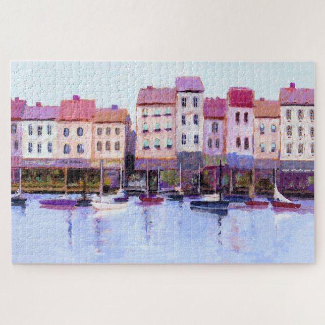 Boat Harbour Jigsaw Puzzle (Horizontal)