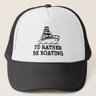 Funny Boating Hats & Caps