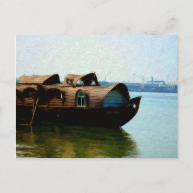 Boat house postcard (Front)