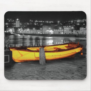 BOAT IN ST. IVES MOUSE PAD