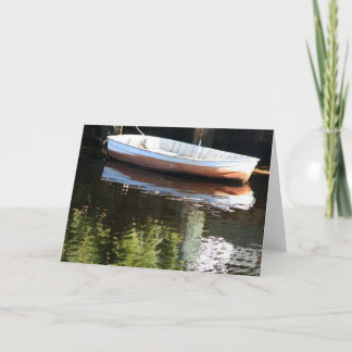 Boat in Water Card