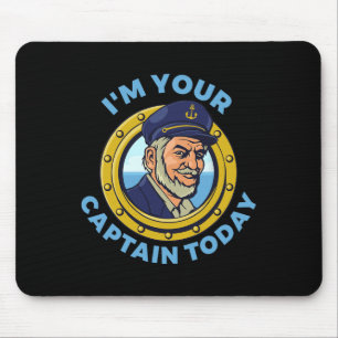 Boat Life Sailing Captain Boating Skipper Sailor S Mouse Pad