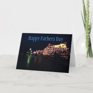 Boat Lights Greeting Card
