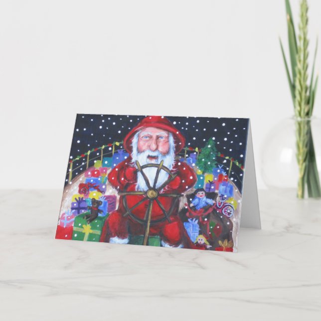 Boat Load Of Love Holiday Card (Front)