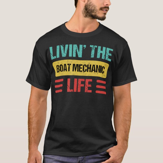 Boat Mechanic T-Shirt (Front)