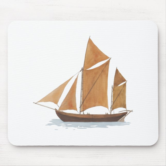 Boat Mouse Pad (Front)