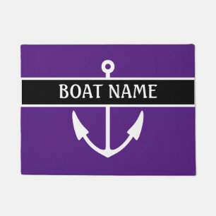 Boat Name Dock Mat